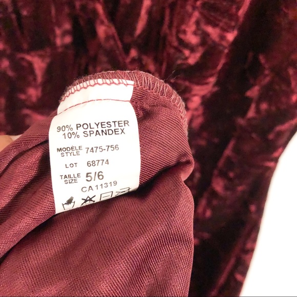 Velour Ruffle-Sleeve Bodycon Midi Dress - Picture 6 of 6